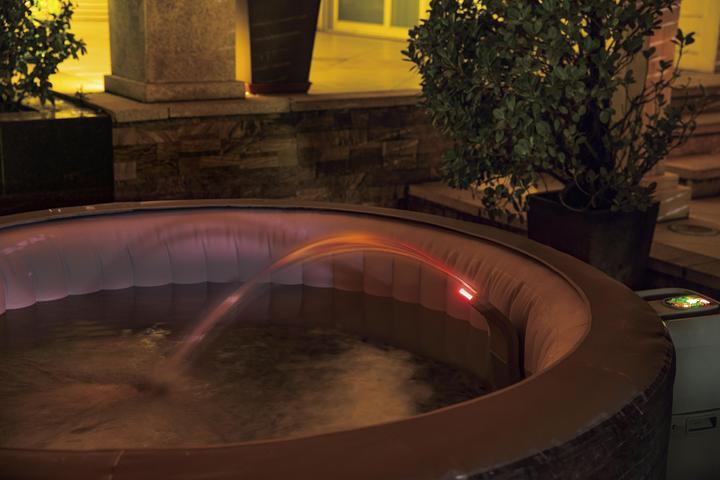 Actual product image Bestway LAY-Z-SPA Xtras LED-Wasserfall