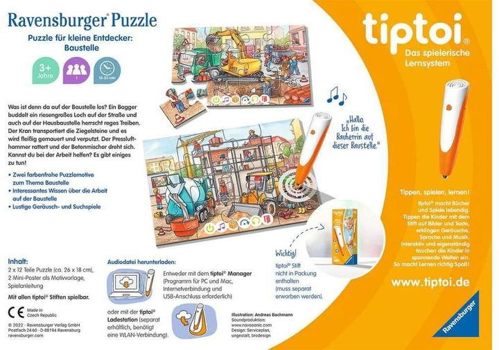 Image du produit tiptoi Chantier (12 pièces)