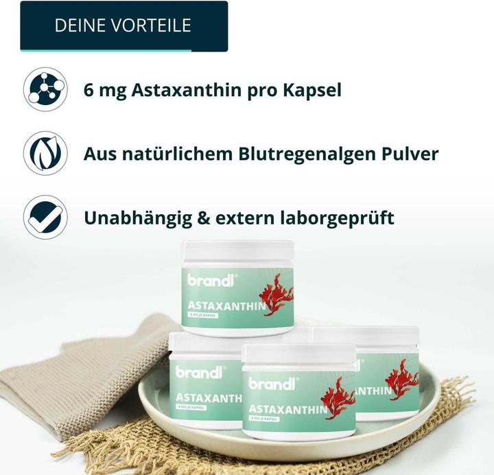 Produktbild Brandl-Nutrition Astaxanthin (1 Stück, Kapseln, 40 g)
