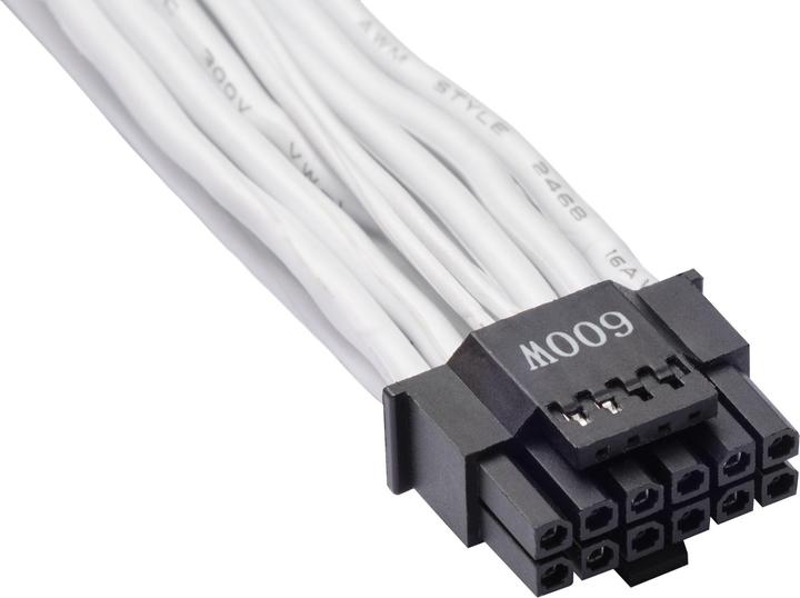 Actual product image Phanteks 2x 8-pin PCIe to 12VHPWR PCIe 5.0 adapter - white