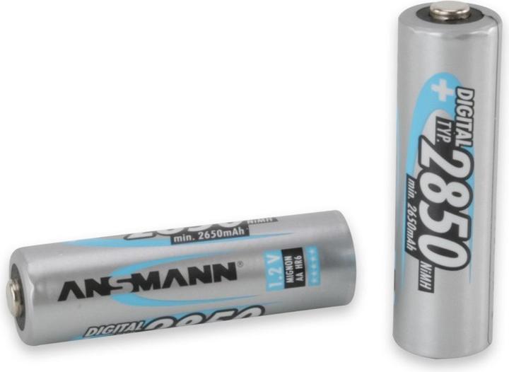 Produktbild Ansmann NiMH Akku Mignon AA Typ 2850 (1 Stk., AA, 2850 mAh)