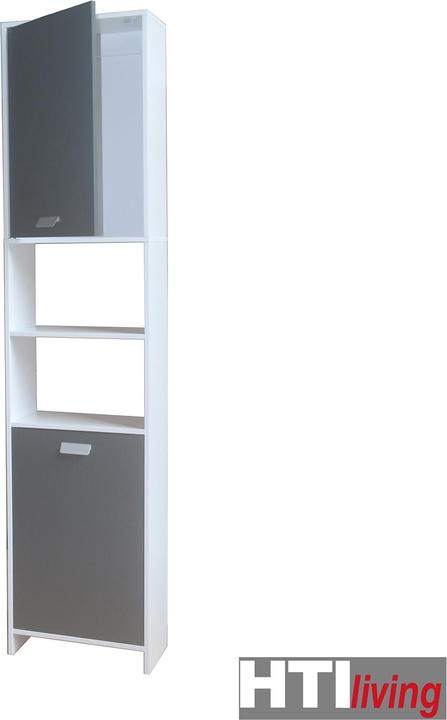 Actual product image HTI-Living Bathroom shelf grey/white Thekla