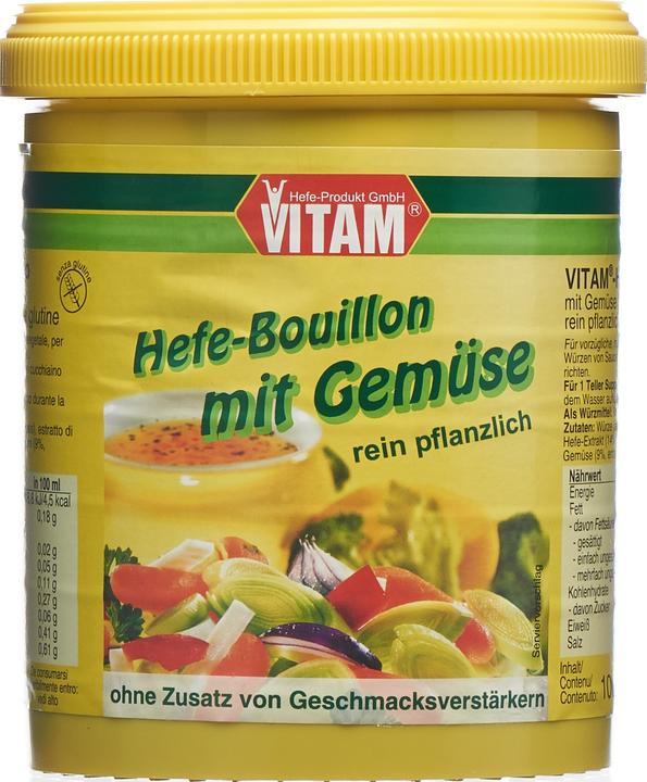 Produktbild Vitam Bouillon Hefe mit Gemüse glutenfrei Paste (1520.77 ml)