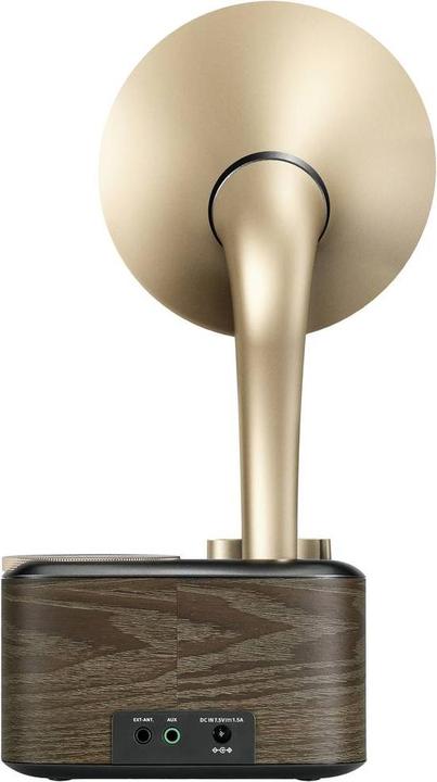 Actual product image Sangean WR-45X Gold Radio VHF (FM) AUX, Bluetooth Oplaadbaar Zwart, Goud (FM, VHF, Bluetooth)