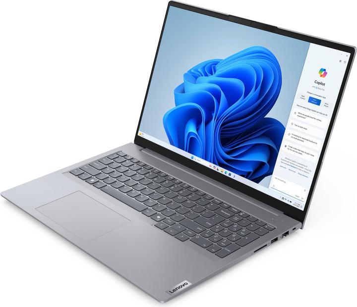 Actual product image Lenovo ThinkBook 16 Gen 7 (16", AMD Ryzen 5 7535HS, 16 GB, 512 GB, DE)