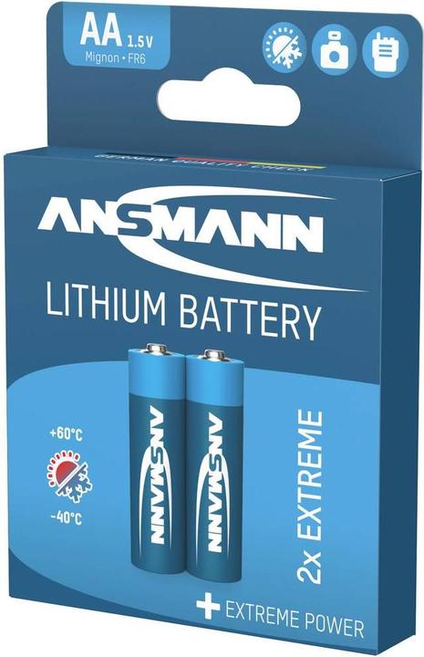 Produktbild Ansmann Mignon (2 Stk., AA, 2850 mAh)