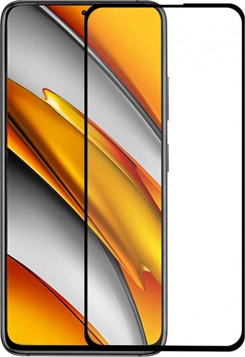Produktbild Screenguard Xiaomi Poco F3 Full Screen Panzerglas Schutzfolie 2.5D 9H (1 Stück, Xiaomi Poco F3)