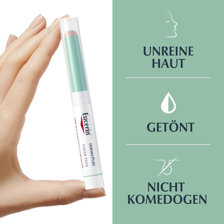 Produktbild Eucerin DermoPure Cover Stick (Weiss, Lila/Violett)