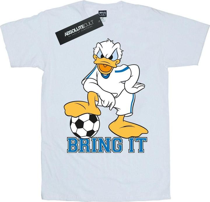Immagine prodotto Disney Donald Duck Bring It Maglietta Ampia Donna (XL)