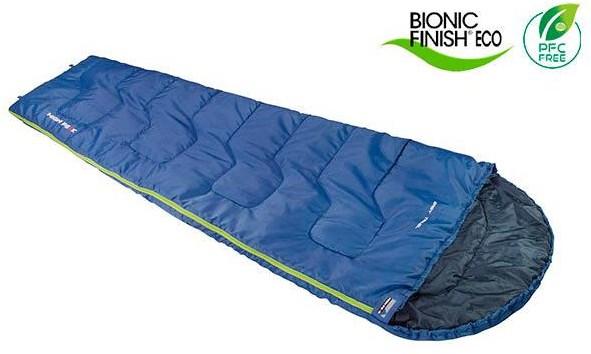 Productafbeelding High Peak Slaapzak Action 250 blauw-donkerblauw (220 cm)