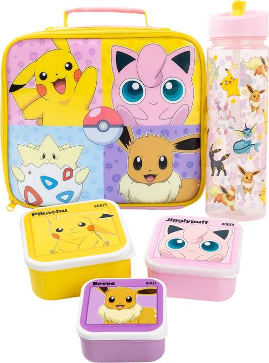 Immagine prodotto Pokémon Ragazze Posa Borsa Pranzo con Porta Bottiglia Set