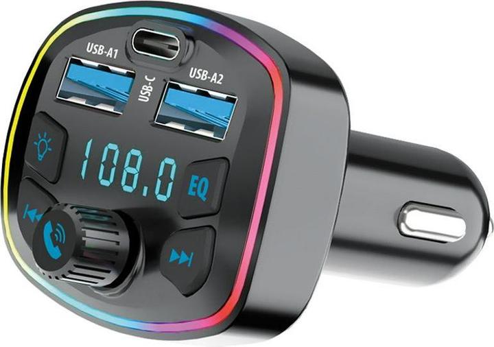Actual product image Forever FM transmitter Bluetooth TR-360 black