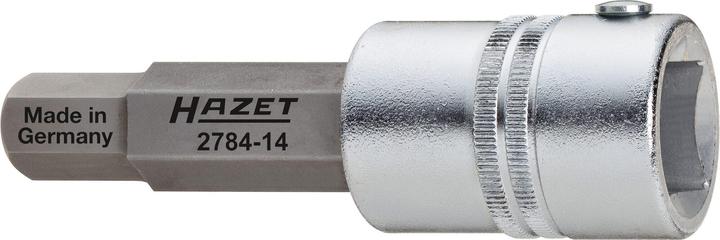 Actual product image HAZET Brake calliper screwdriver socket 2784-14 ∙ Square, hollow 20 mm (3/4 inch) ∙ Inside hexagon … (14 mm)