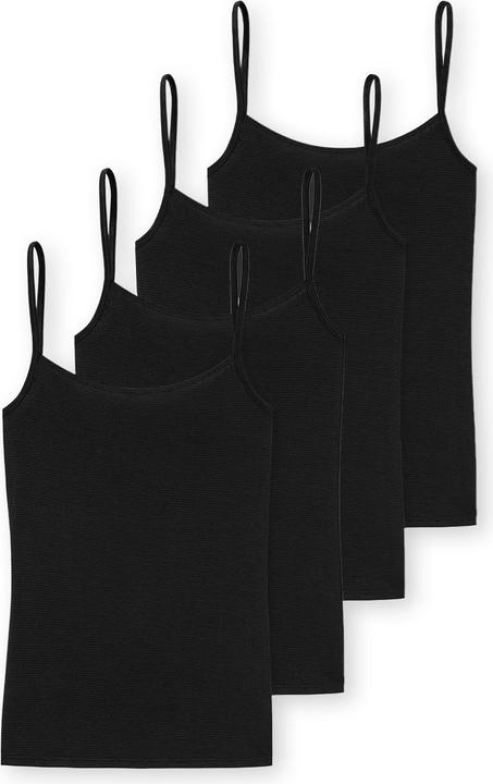 Image du produit Schiesser Pack de 4 tops spaghettis Modal Essentials (38, M)