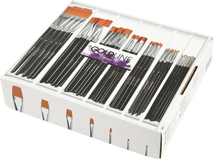 Productafbeelding Creativ Company Nylon haarborstel 7 maten (24 mm)