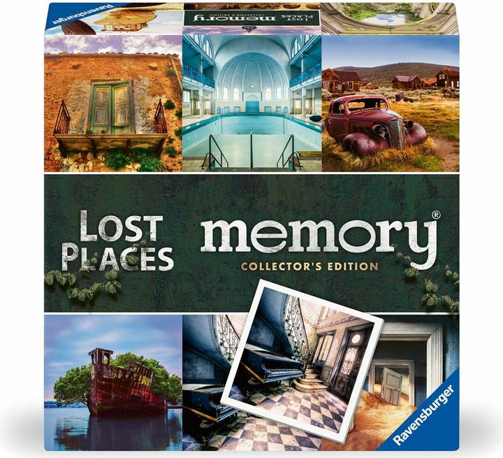 Produktbild Ravensburger 23499 Collector's memory® Lost Places - Das weltbekannte Gedächtnisspiel, das 2 bis 8 (Deutsch)