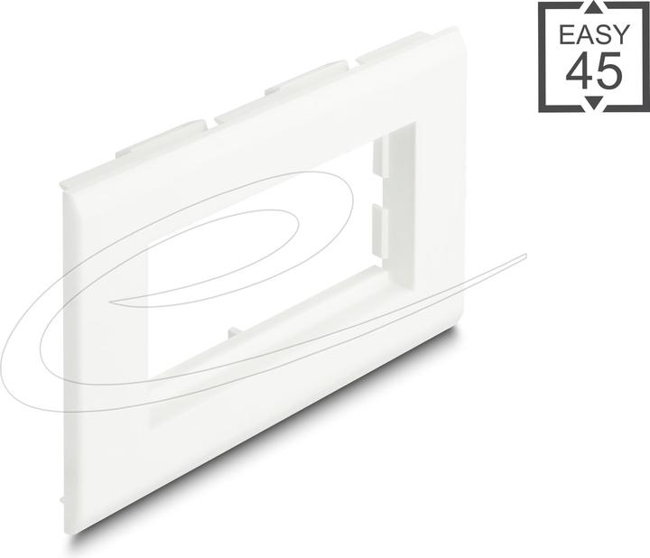 Delock Easy 45 Modulträger für Geräteeinbaukanal 130 x 80 mm (13 cm)