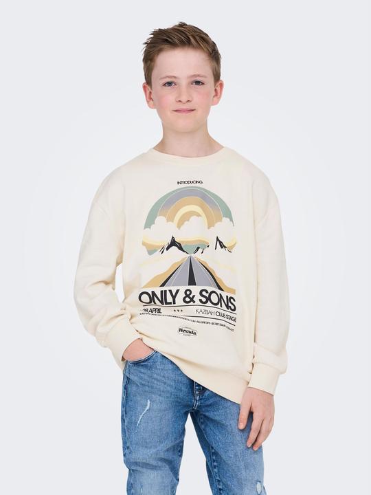 Produktbild Only & Sons Junior OSJROAD Sweatshirt Sweatshirt (134)