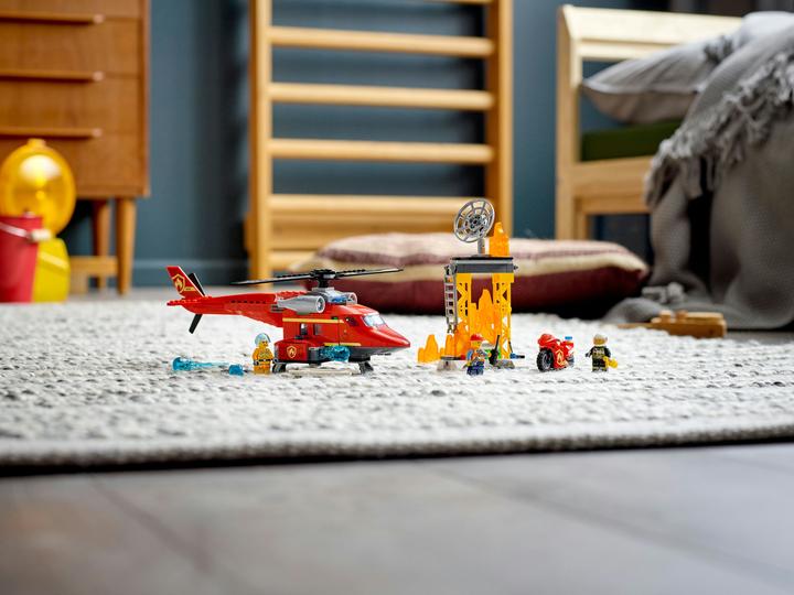 Actual product image LEGO Fire Brigade Helicopter (60281, LEGO City)