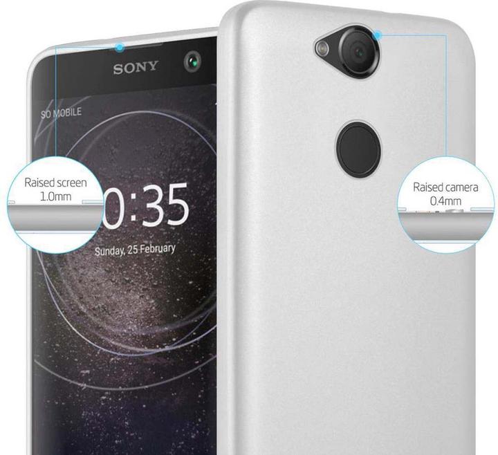 Produktbild Cadorabo TPU Matt Metallic Cover (Sony Xperia XA2)