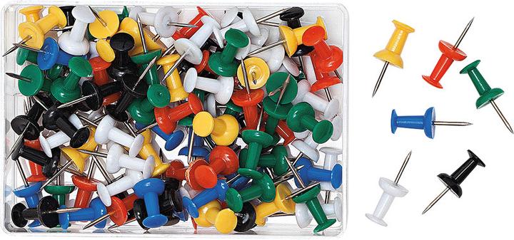 Actual product image Wedo Pin wall pins assorted (100 Piece, 23 mm)