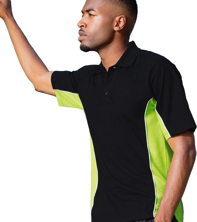 Actual product image Gamegear Track piqué polo shirt short sleeve inserts in contrasting colour (XL)