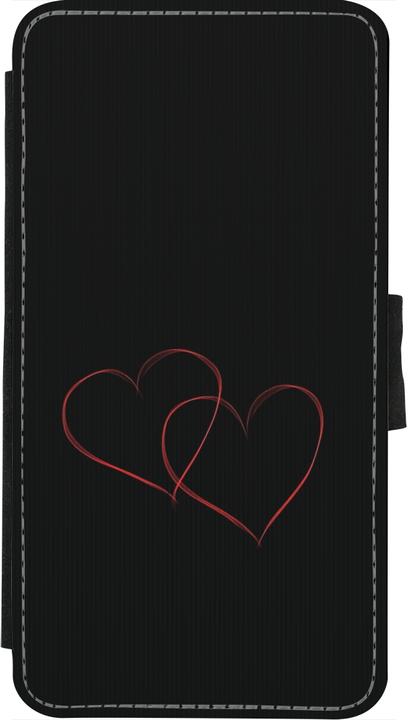 Immagine prodotto PhoneLook Cover Portafoglio nero San Valentino 2023 cuore attaccato (Apple iPhone X, Apple iPhone XS)