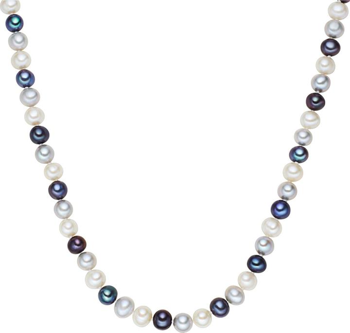 Valero Pearls Damen Sterling Silber Süsswasser-Zuchtperle silber - 2244