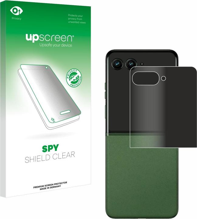 Actual product image upscreen Spy Shield Privacy Film (1 Piece, Motorola Edge 50 Ultra)
