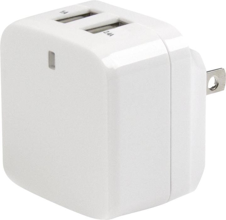 Image du produit StarTech Chargeur USB 2 ports / Adaptateur secteur - Chargeur 2 ports 17 Watt / 3.4 Amp - Chargeur de voyage (17 W)