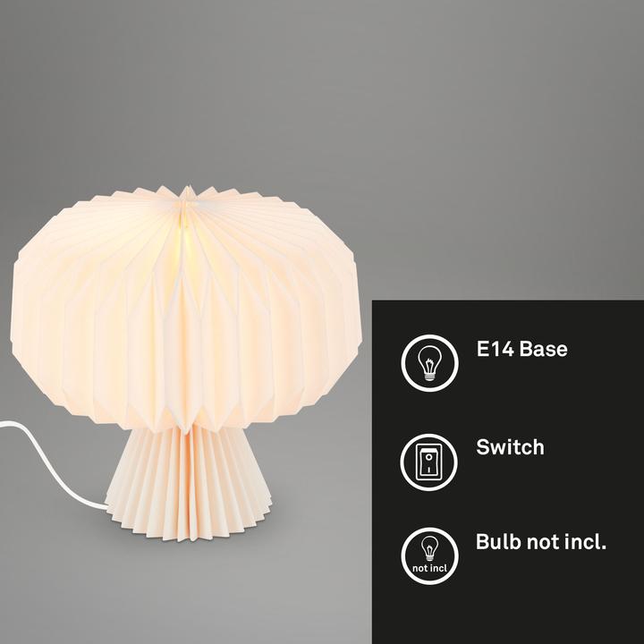 Produktbild Briloner Tischleuchte, weiss, 1xE14/max. 6W LED (0 lm)