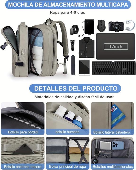 Produktbild Only-Bags.Store Kurzzeit-Geschäftsreisetasche, Gepäck Leichter Computerrucksack mit grossem Fassungsvermögen