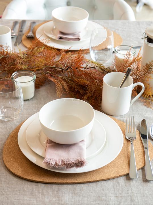 Produktbild Mikasa Egret 12-Piece China Dinner Set, White (12 Stück)