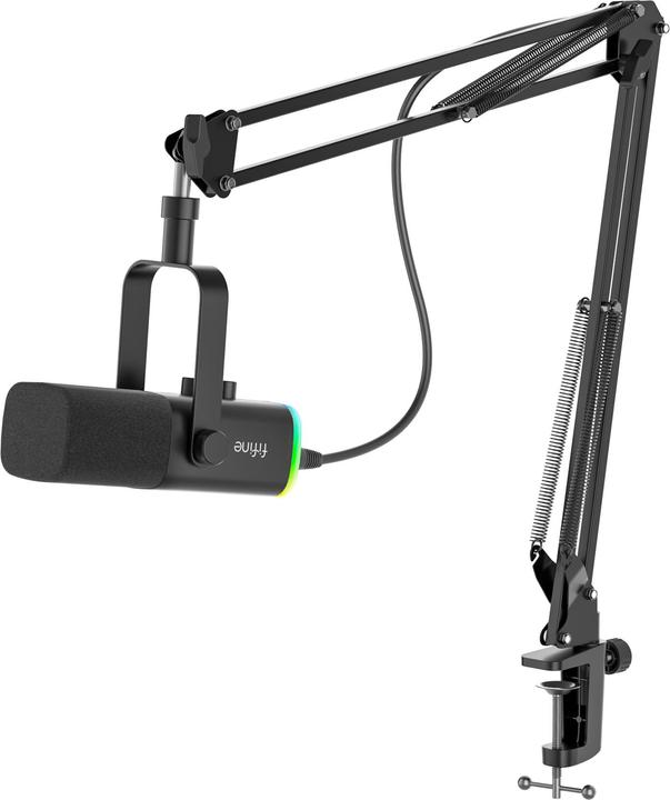 Produktbild Fifine AM8T Kondenser Mikrofon 3.5mm inkl. Mikrofonarm