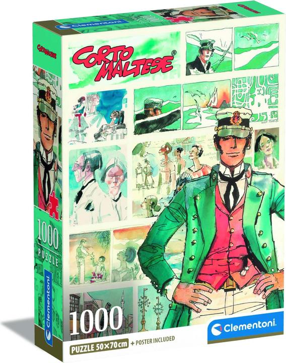Actual product image Clementoni 1000 Pz - Corto Maltese (1000 pieces)