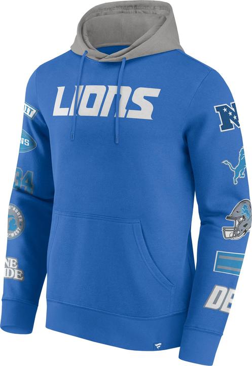 Fanatics Detroit Lions NFL Sleeve Prints Hoody sky - XXL (XXL)