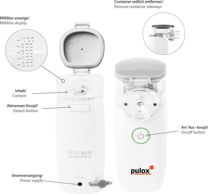 Image du produit Pulox Nébuliseur