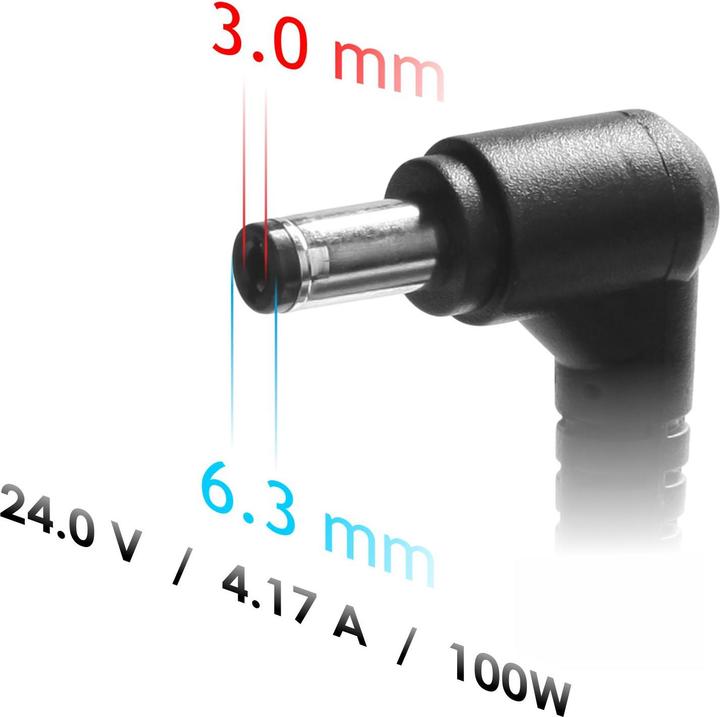 Produktbild Akyga Netzteil 24V / 4.17A 100W 6.3 x 3 mm (100 W)