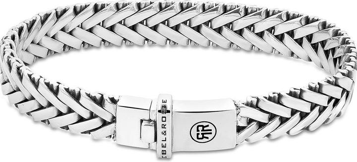 Actual product image Rebel & Rose Bracelet Helios RR-BR035-S-M Men (17.50 cm, Plata Esterlina 925)