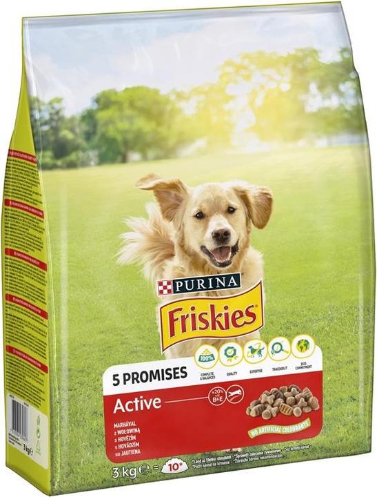 Image du produit Purina ONE Friskies Active Dog Beef 3kg (Adulte, 3000 g)