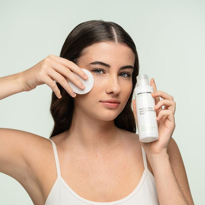 Produktbild InnovaGoods Feuchtigkeitsspendendes Gesichtswasser mit Peeling-Effekt CBD Zenfresh 150 ml (Peeling, 150 ml)