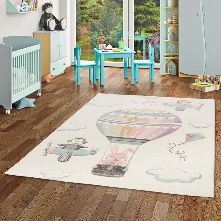 Immagine prodotto Pergamon Tappeto per bambini Maui Kids Hot Air Balloon (140 x 200 cm)