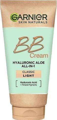 Image du produit Garnier GARNIER Hyaluronic Aloe All-In-1 BB Cream nawilżający krem BB do każdego typu skóry Jasny 50ml