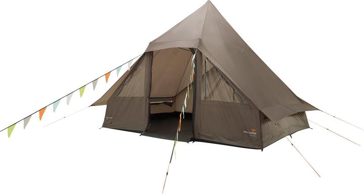 Actual product image Easy Camp Glampingzelt Orsa Cabin (braun, f?r 8 Personen, Modell 2025) (Dome tent, 9.40 kg, 8 persons)