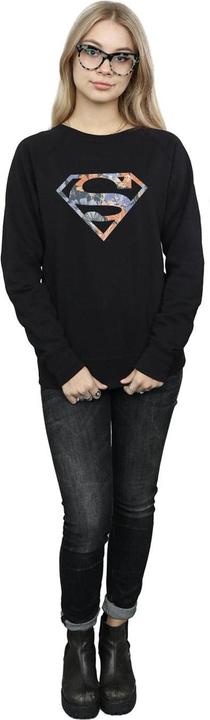 Produktbild Superman Floral Logo 2 Sweatshirt (S)