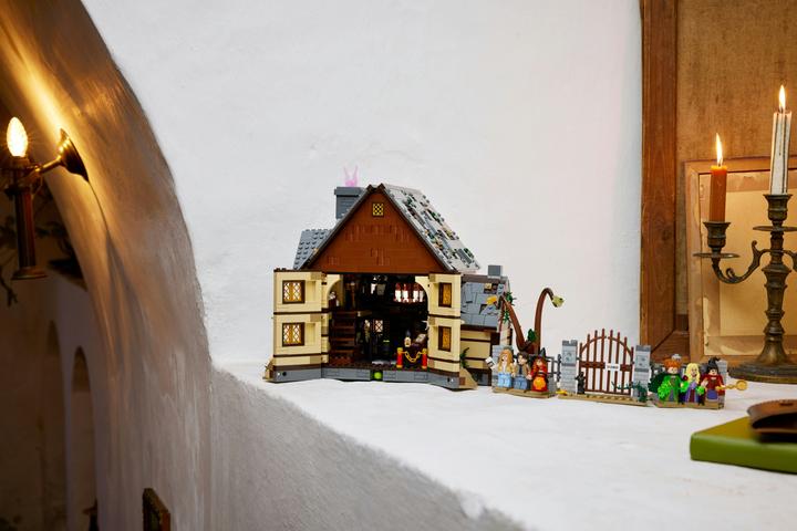 Actual product image LEGO Disney Hocus Pocus: The Sanderson Sisters' Cottage (21341, LEGO Ideas, LEGO Rare Sets)