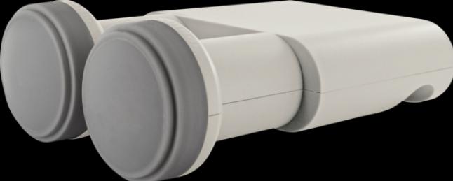 Actual product image Schwaiger Digital Monoblock Twin LNB (Twin LNB, 40mm)