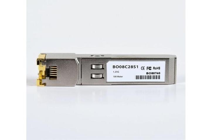 Image du produit CBO Juniper QFX-SFP-1GE-T compatible BlueOptics SFP BO08C28S1