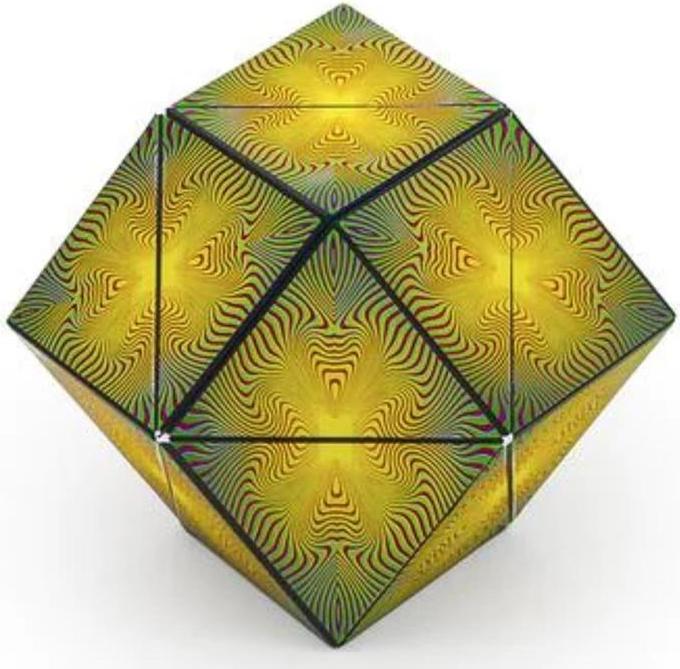 Actual product image Shashibo GeoBender Cube Optical Illusion (Multilingual)