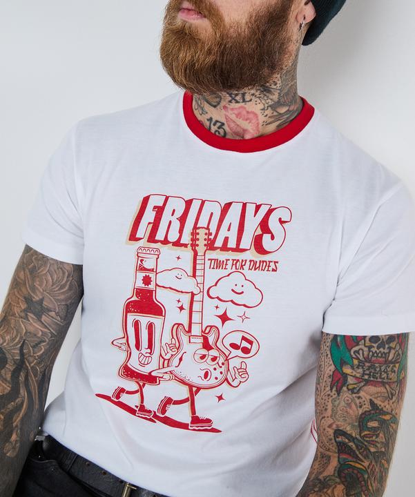 Produktbild Joe Browns Comic Beer & Guitar Graphic T-Shirt (L)